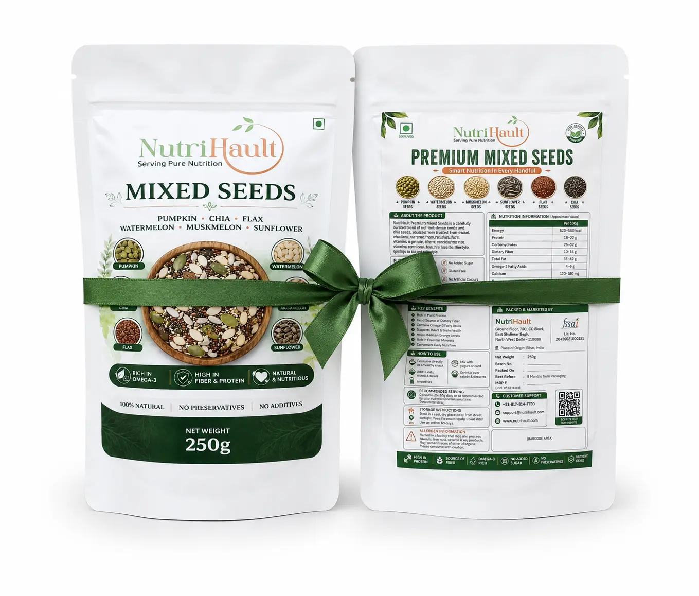 Buy Mixed Seeds| 6-in-1 | High Protein | No Preservatives online — NutriHault