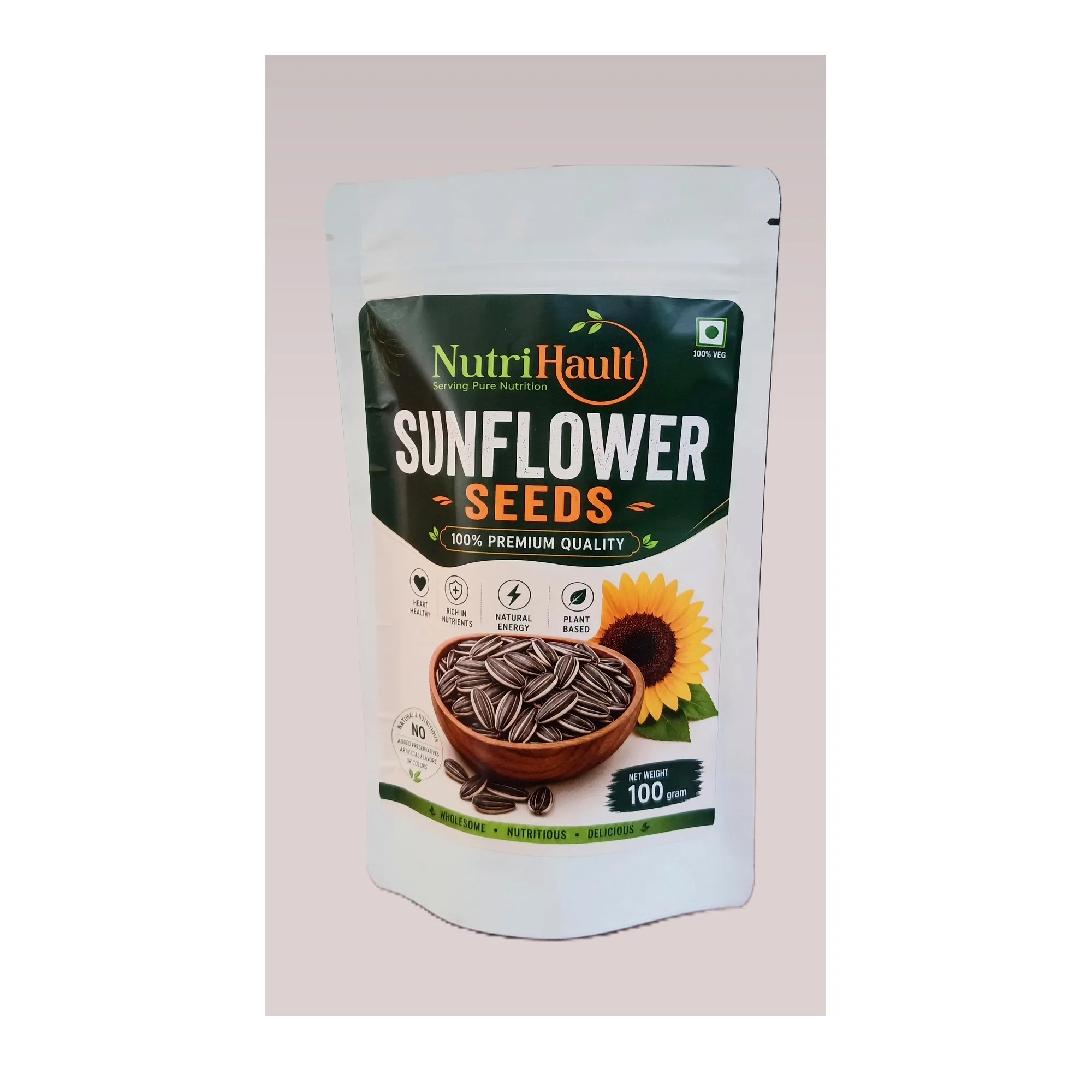 Buy Sunflower Seeds | Premium Raw | High Protein | No Preservatives online — NutriHault