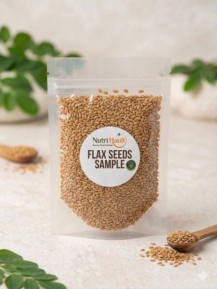 Buy NutriHault Flax Seeds Sample – 15g online — NutriHault