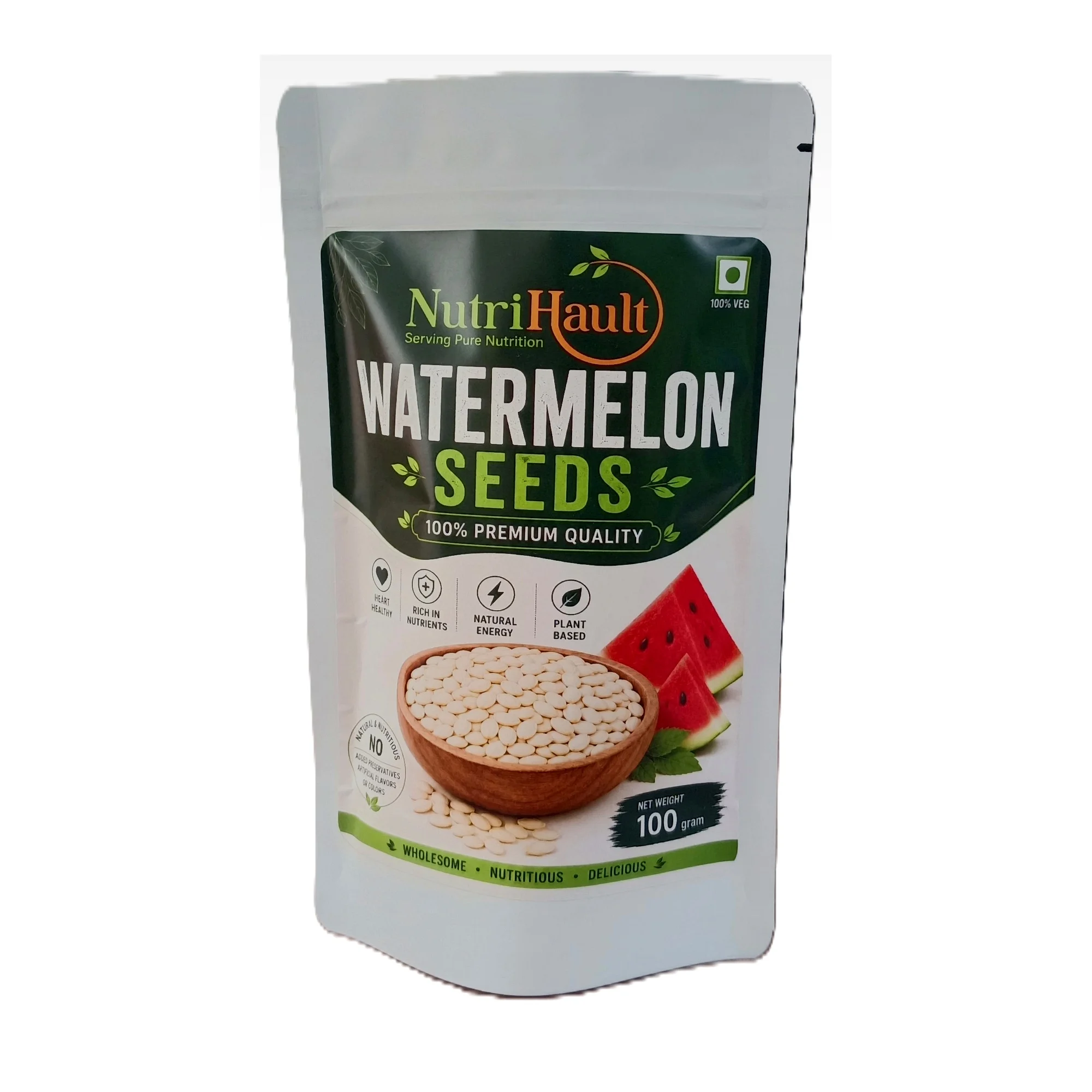 Buy Watermelon Seeds | Premium Raw | High Protein | No Preservatives online — NutriHault